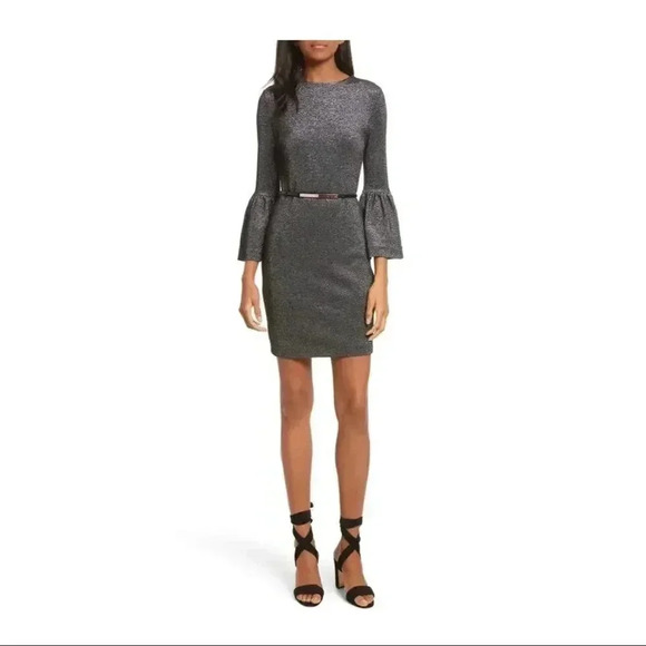 Ted Baker London Bell Cuff Dress - Picture 1 of 5